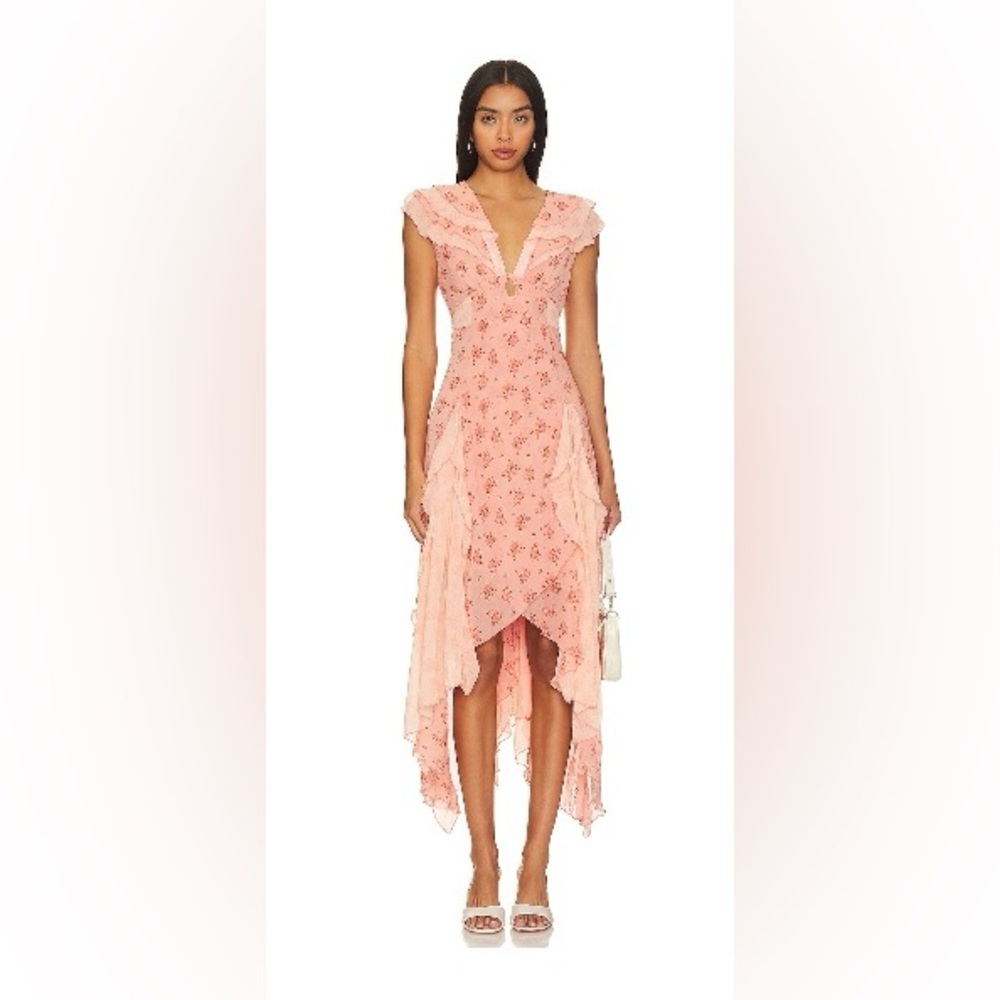 Free People Peach Dress